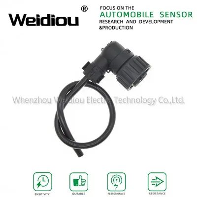 Conector de sensor de velocidade de odômetro automático de 4 pinos, válvula solenóide, plugue de cabo, soquete para caminhões Delong M30000 Jiefang